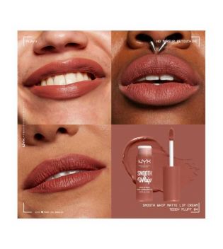 Nyx Professional Makeup - Liquid Lipstick Smooth Whip Matte Lip Cream - 04: Teddy Fluff