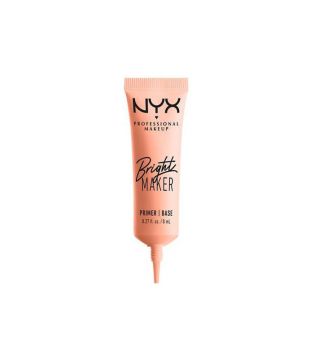 Nyx Professional Makeup - Primer Bright Maker 8 ml - Peach Tinted