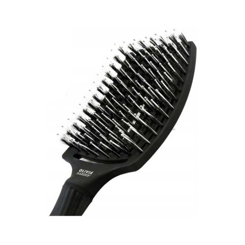 Olivia Garden - Hairbrush Fingerbrush Combo Large - Black