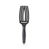 Olivia Garden - Hairbrush Fingerbrush Combo Medium - Black