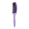 Olivia Garden - Hair Brush Fingerbrush Combo Medium - Lavender