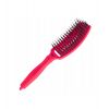 Olivia Garden - Hairbrush Fingerbrush Combo Medium - Neon Pink
