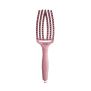 Olivia Garden - Hairbrush Fingerbrush Combo Medium - Soft Pink