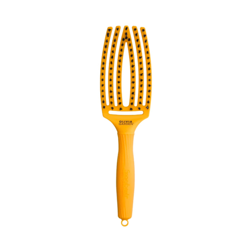 Olivia Garden - Hairbrush Fingerbrush Combo Medium - Sun Flower