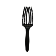 Olivia Garden - Hair Brush Fingerbrush Medium - Black