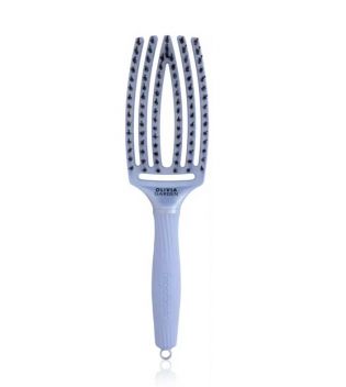 Olivia Garden - Hairbrush Fingerbrush - Pearl Blue