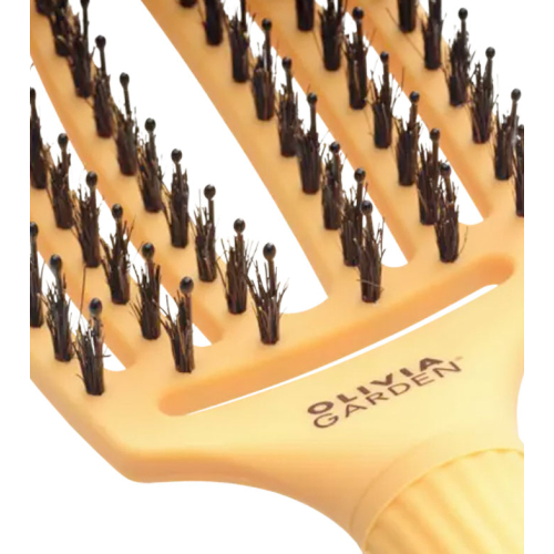 Olivia Garden - *It's a 90's Party* - Hairbrush Fingerbrush Medium - Juicy Orange