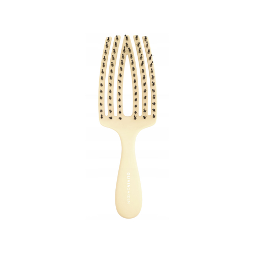 Olivia Garden - *Kids* - Hair Brush Fingerbrush Care Mini - Yellow
