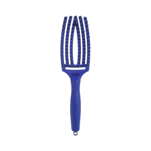 Olivia Garden - *On The Road Again* - Hairbrush Fingerbrush Combo Medium - Blue Jeans