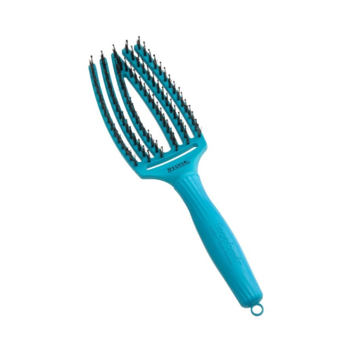 Olivia Garden - *On The Road Again* - Hairbrush Fingerbrush Combo Medium - Blue Lagoon