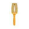 Olivia Garden - *On The Road Again* - Hair Brush Fingerbrush Combo Medium - Yellow Sunshine