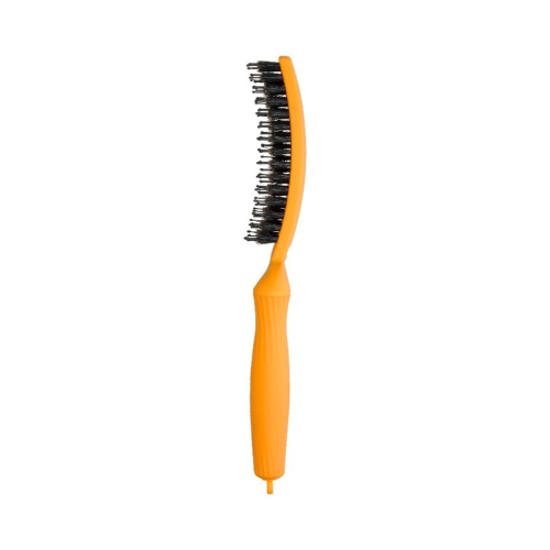 Olivia Garden - *On The Road Again* - Hair Brush Fingerbrush Combo Medium - Yellow Sunshine