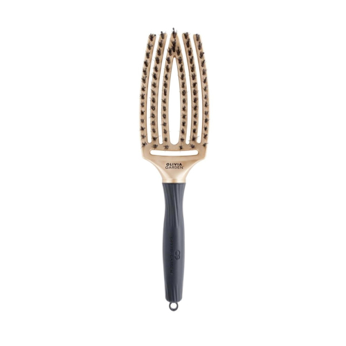 Olivia Garden - *Trinity* - Hairbrush Fingerbrush - Gold