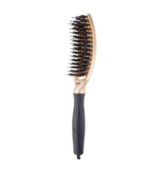 Olivia Garden - *Trinity* - Hairbrush Fingerbrush - Gold