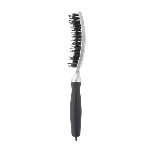 Olivia Garden - *Trinity* - Hairbrush Fingerbrush - Silver