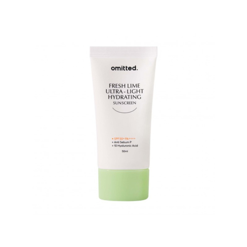 Omitted - Facial sunscreen Fresh Lime Ultra Light & Hydrating SPF50+ PA++++