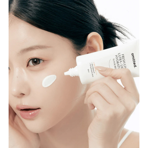 Omitted - Facial sunscreen Fresh Lime Ultra Light & Hydrating SPF50+ PA++++