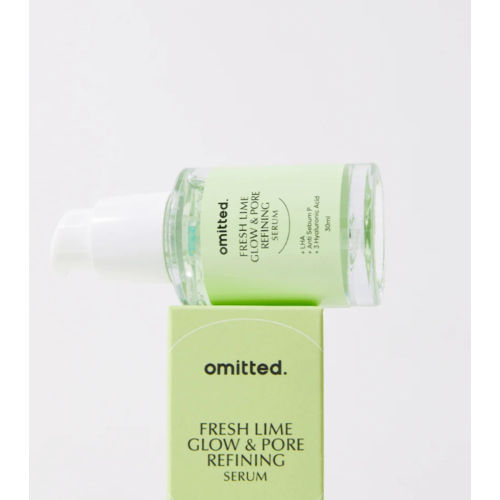 Omitted - Brightening Facial Serum Fresh Lime Glow & Pore Refining