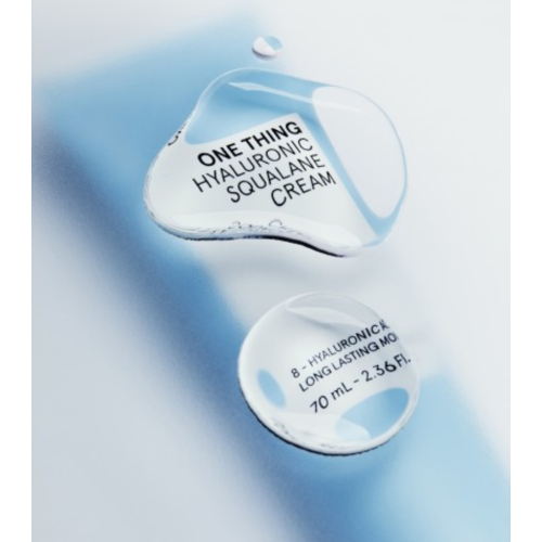 One Thing - Moisturizing Face Cream Hyaluronic Squalane