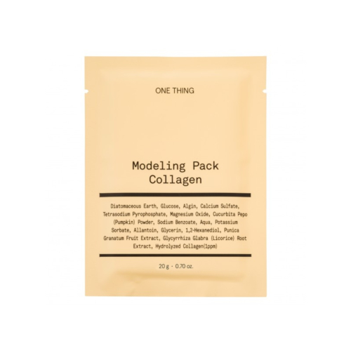 One Thing - Firming Facial Mask Collagen Modeling