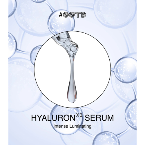 OOTD Beauty - Brightening Facial Mask Hyaluron x3 Serum