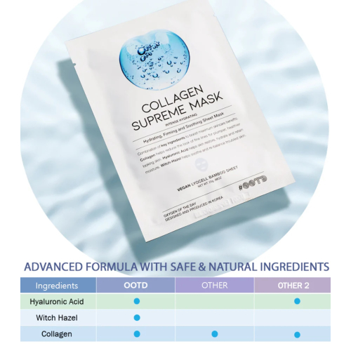 OOTD Beauty - Regenerative Facial Mask Collagen Supreme Mask