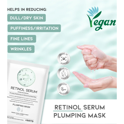 OOTD Beauty - Rejuvenating Facial Mask Retinol Serum