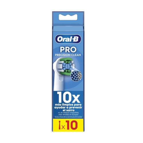 Oral B - Replacement brush heads for Pro Precision Clean electric toothbrush - 10 units