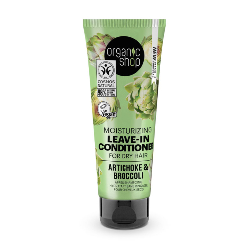 Organic Shop - Hydrating leave-in conditioner for dry hair - Artichoke and Broccoli
