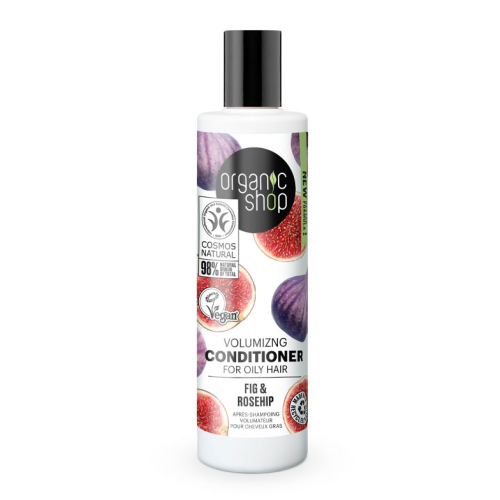 Organic Shop - Volumizing conditioner for oily hair - Fig and Rosehip