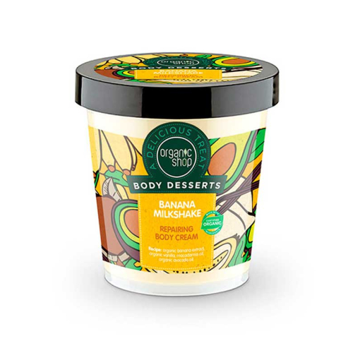 Organic Shop - *Body Desserts* - Body Cream - Banana Smoothie