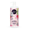 Organic Shop - Silky shine shampoo for colored hair 1000ml - Water lily and Amaranth