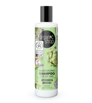 Organic Shop - Moisturizing shampoo for dry hair - Artichoke and Broccoli