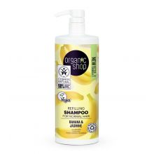 Organic Shop - Plumping shampoo for normal hair 1000ml - Banana and Jasmine