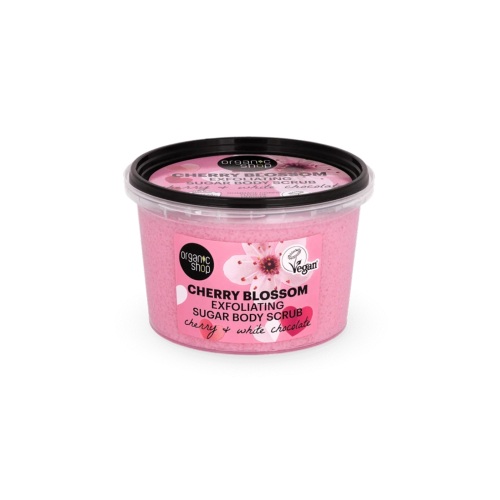Organic Shop - Body Scrub Cherry Blossom - Cherry and white chocolate