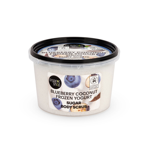 Organic Shop - Sugar Body Scrub - Cranberry Coconut Frozen Yogurt