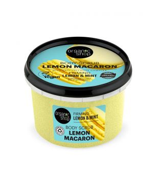 Organic Shop - Firming Body Scrub - Lemon macaron