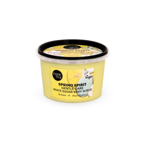 Organic Shop - Body scrub Spring Spirit - Lemon and marzipan