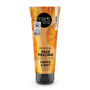 Organic Shop - Renewing facial scrub for oily skin - Pumpkin and Honey