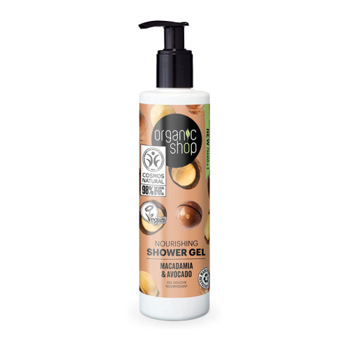 Organic Shop - Nutritious shower gel - Macadamia and avocado