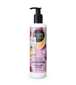 Organic Shop - Seductive shower gel - Passion fruit and cocoa
