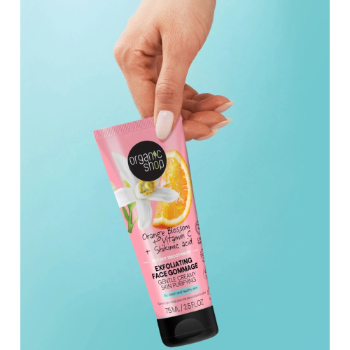 Organic Shop - *Orange Blossom* - Facial Exfoliant Instant Smoothness
