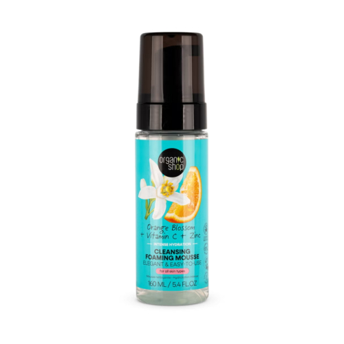 Organic Shop - *Orange Blossom* - Cleansing mousse Intense Hydration