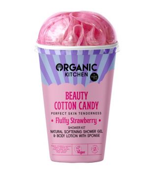 Organic Shop - *Organic Kitchen* - Shower Kit - Fluffy Strawberry