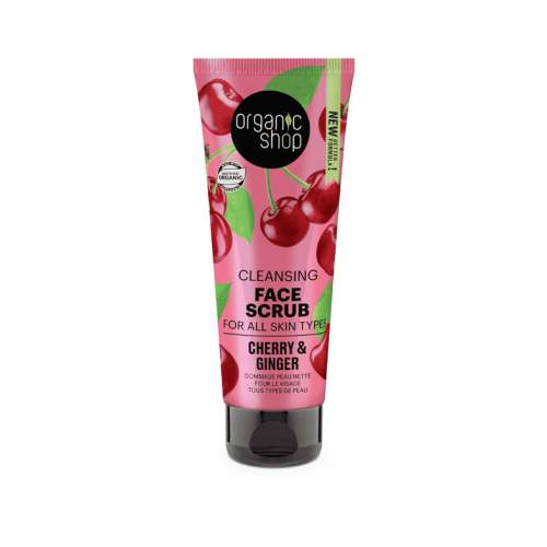 Organic Shop - Cleansing Facial Peeling - Ginger and Cherry