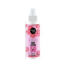 Organic Shop - Raspberry Body Lotion Sunscreen + Antioxidant SPF 50 - 150 ml