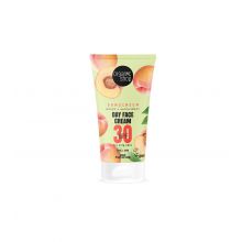 Organic Shop - Peach Face Sunscreen + Antioxidants SPF 30 - 50 ml