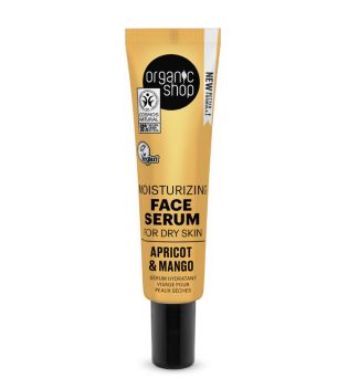 Organic Shop - Moisturizing face serum for dry skin - Apricot and Mango