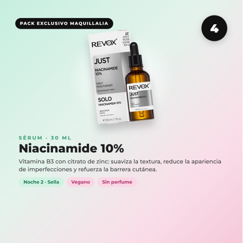 Pack Skincycling REVOX B77: 4-night routine + free Gua sha