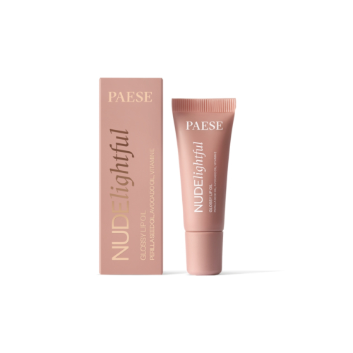 Paese Cosmetics - Lip Oil Glossy NUDElightful - Milky Fudge